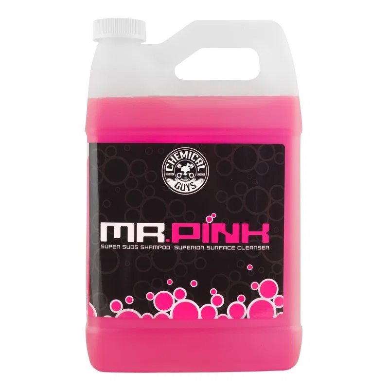 Chemical Guys CWS_402, Mr. Pink Super Suds Shampoo & Superior Surface Cleaning Soap - 1 Gallon