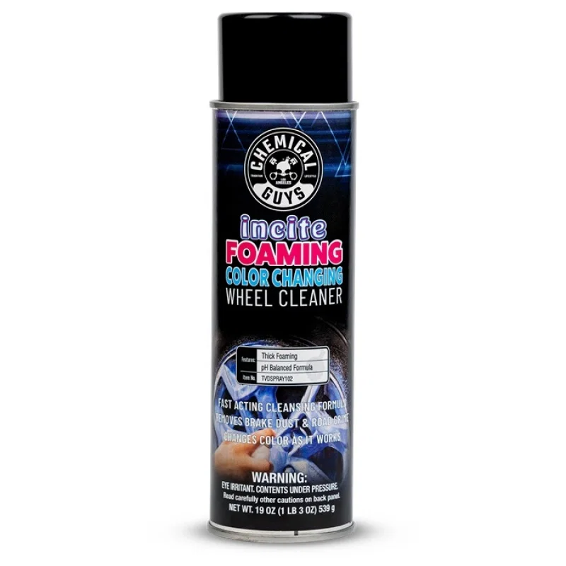 Chemical Guys TVDSPRAY102, Reactive Color Changing Foam Wheel Cleaner (Aerosol)