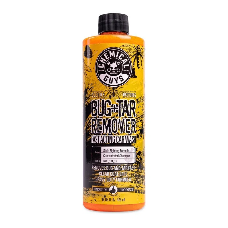 Chemical Guys CWS_104_16, Bug & Tar Heavy Duty Car Wash Shampoo - 16oz