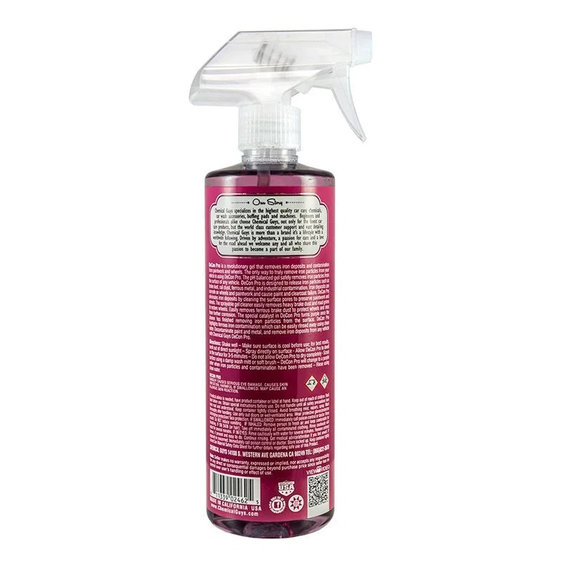 Chemical Guys SPI21516, DeCon Pro Iron Remover & Wheel Cleaner - 16oz