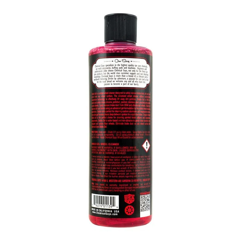 Chemical Guys CLD_997_16, Diablo Gel Wheel & Rim Cleaner - 16oz