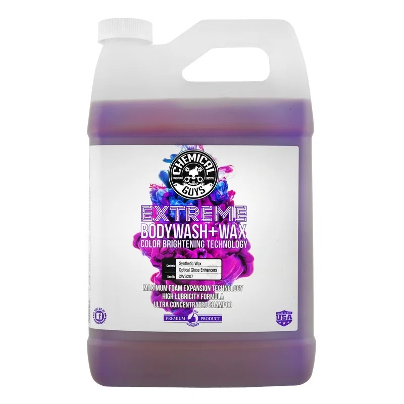 Chemical Guys CWS207, Extreme Body Wash Soap + Wax - 1 Gallon