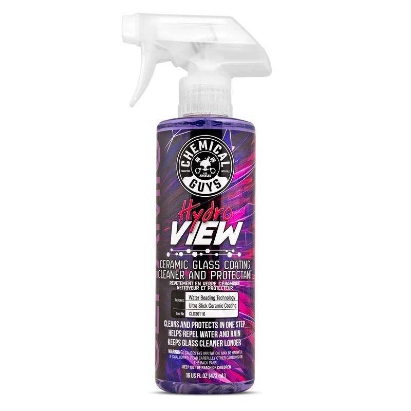 Chemical Guys CLD30116, HydroView Ceramic Glass Cleaner & Coating - 16oz