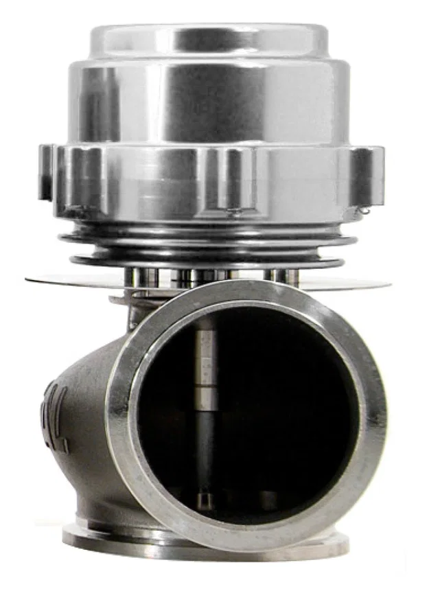 TiALSport 002495, V60 Wastegate 60mm .149 Bar (2.17 PSI) w/Clamps - Silver