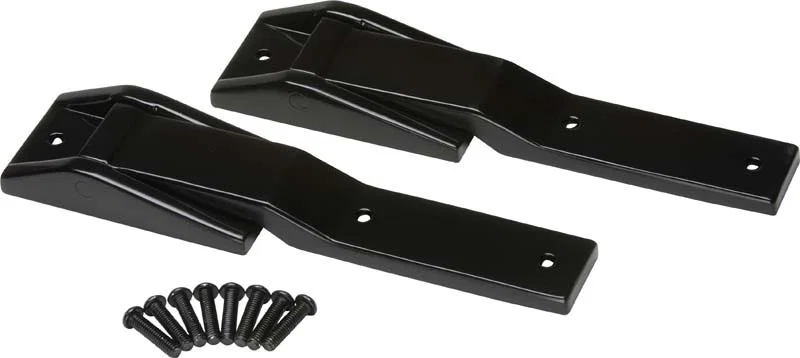 Kentrol 50478, 97-06 Jeep Wrangler TJ Tailgate Hinge Pair - Powdercoat Black
