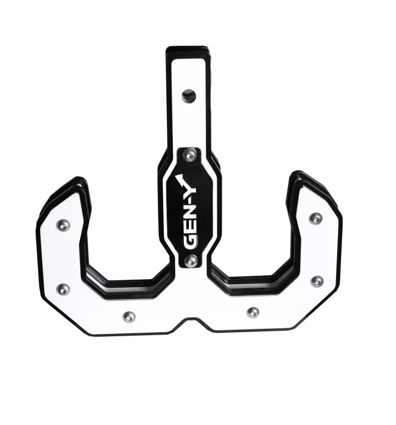 GEN-Y Hitch GH-0069-W, Hulk 2.0 16K Tow Hook 2in Shank - Black/White