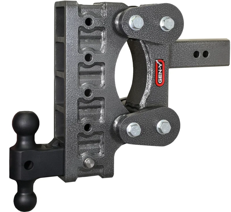 GEN-Y Hitch GH-1315, The Boss Torsion-Flex 2.5in Shank 9in Drop 2.4K TW 21K Hitch w/GH-061 Dual-Ball