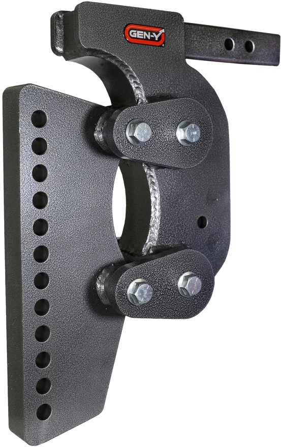 GEN-Y Hitch GH-1403, The Boss Torsion-Flex 2in Weight Distribution Shank 15.5in Drop 16K Hitch w/Stabilizer Kit