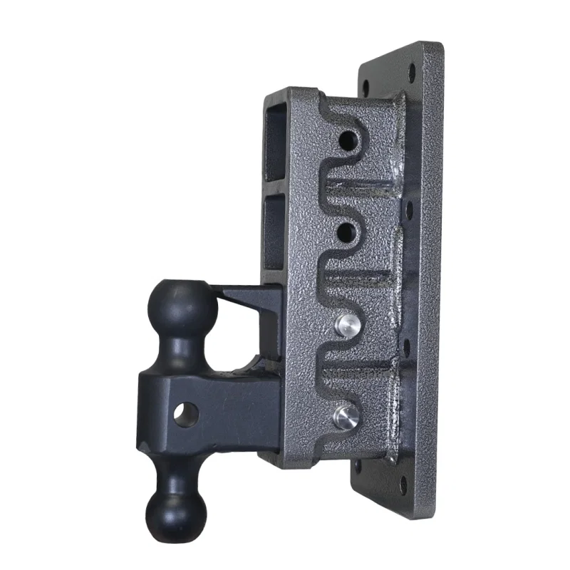 GEN-Y Hitch GH-724, Mega Duty 2.5in Bolt-On 9in Drop 3K TW 21K Hitch w/GH-061 Dual-Ball/GH-062 Pintle Lock