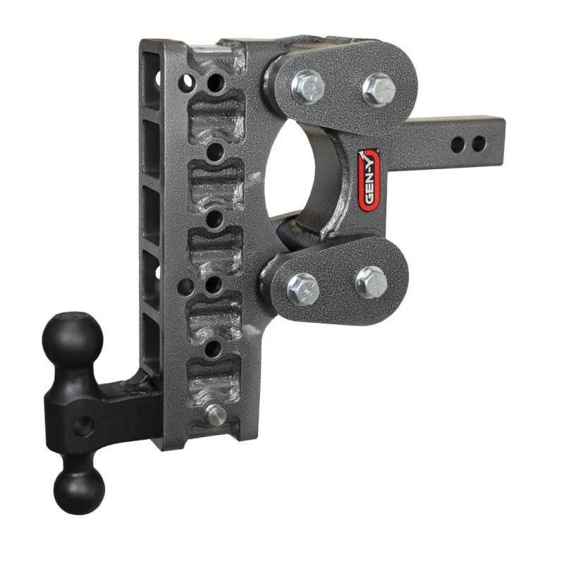 GEN-Y Hitch GH-1816, The Boss Torsion-Flex 3in Shank 12in Drop 2.4K TW 21K Hitch w/GH-061 Dual-Ball