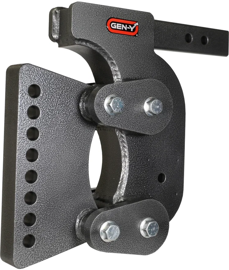 GEN-Y Hitch GH-1402, The Boss Torsion-Flex 2in Weight Distribution Shank 12.5in Drop 16K Hitch w/Stabilizer Kit