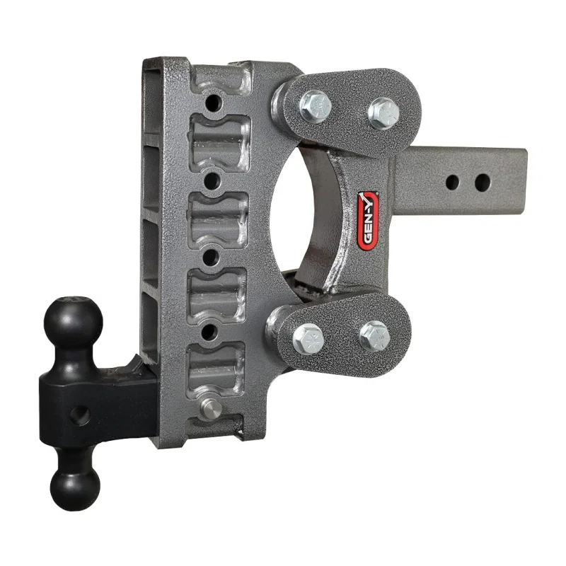 GEN-Y Hitch GH-1815, The Boss Torsion-Flex 3in Shank 9in Drop 2.4K TW 21K Hitch w/GH-061 Dual-Ball