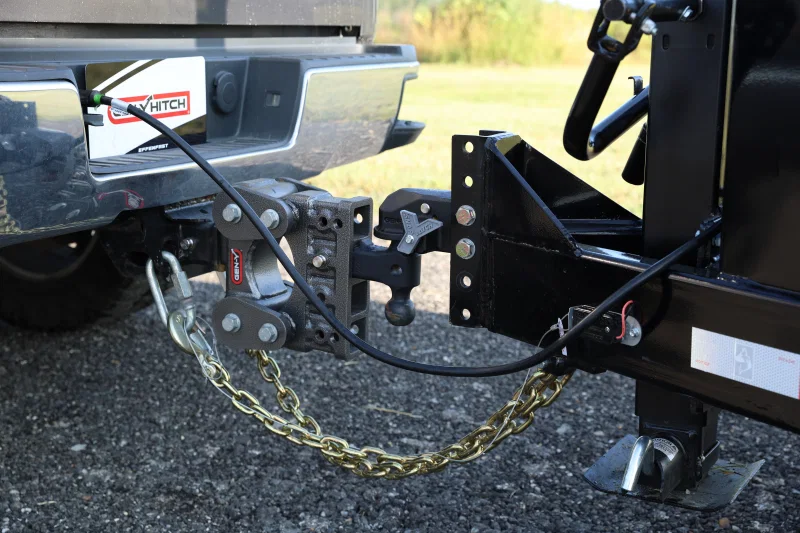 GEN-Y Hitch GH-1214, The Boss Torsion-Flex 2in Shank 5in Drop 1.7K TW 16K Hitch w/GH-051 Dual-Ball