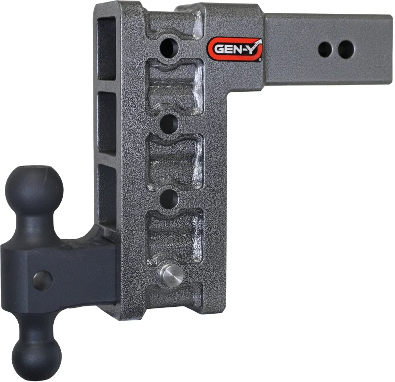 GEN-Y Hitch GH-1714, Mega Duty 3in Shank 9in Drop 3.5K TW 32K Hitch w/GH-0161 Dual-Ball