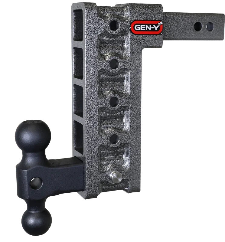 GEN-Y Hitch GH-315, Mega Duty 2in Shank 10in Drop 1.5K TW 10K Hitch w/GH-031 Dual-Ball