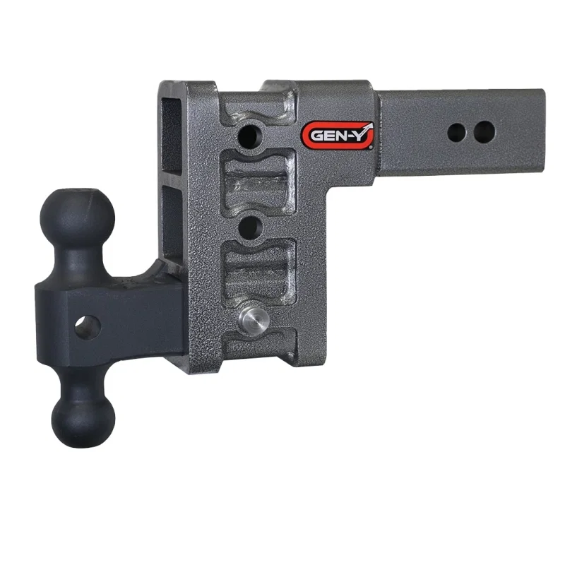 GEN-Y Hitch GH-1713, Mega Duty 3in Shank 6in Drop 3.5K TW 32K Hitch w/GH-0161 Dual-Ball