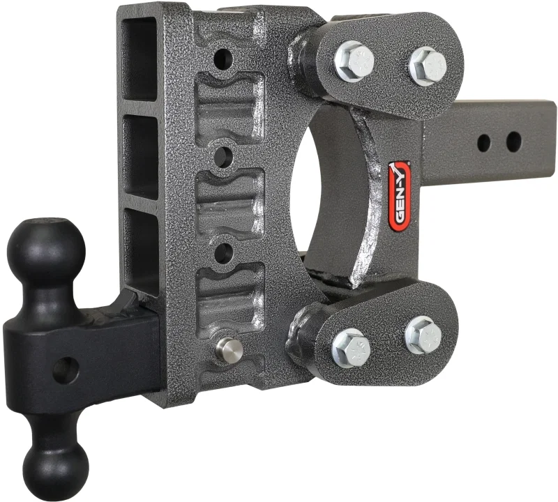 GEN-Y Hitch GH-1814, The Boss Torsion-Flex 3in Shank 6in Drop 2.4K TW 21K Hitch w/GH-061 Dual-Ball