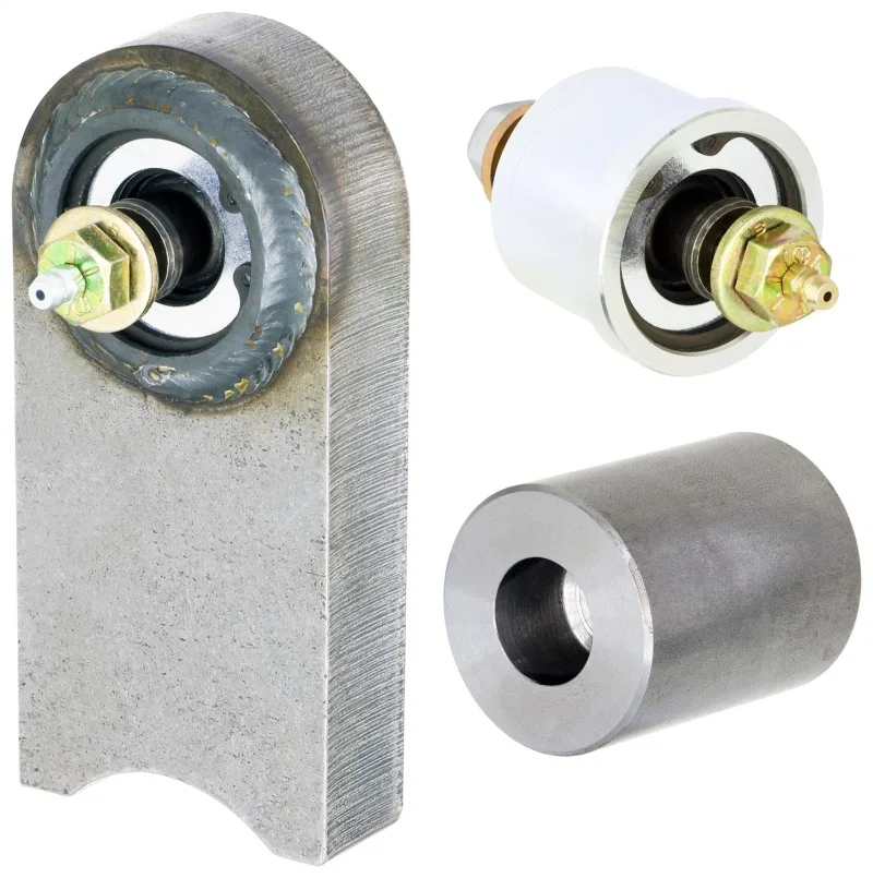 RockJock CE-9102K, TJ/LJ/XJ/MJ Johnny Joint Kit Front End Housing 30 or 44 w/ 7/16in Thru Bolts