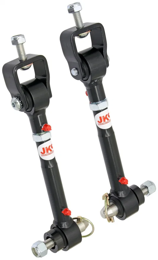 RockJock CE-9141, TJ/LJ/XJ/MJ/ZJ Sway Bar Disconnects Front Pair for Jeep