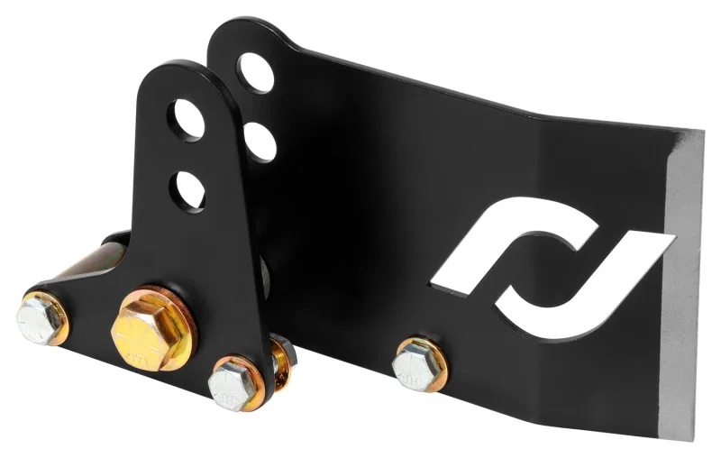 RockJock CE-9807FTBK, JK Geometry Correction Axle Bracket for Front Trac Bar