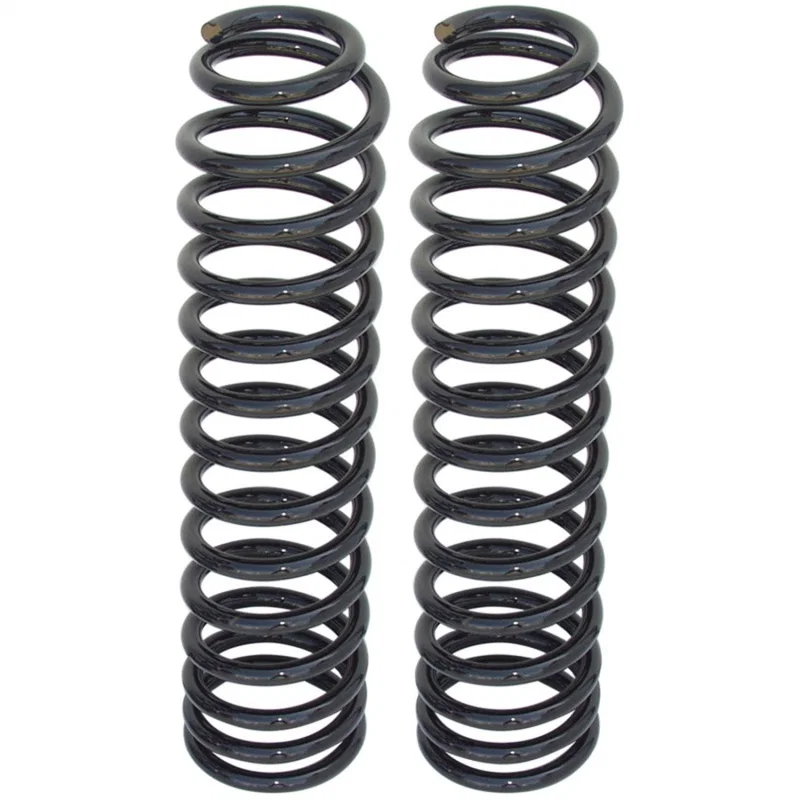 RockJock CE-9133F, TJ/LJ/JK 2D 3in or JK 4D Front Coil Springs 2in Lift Pair