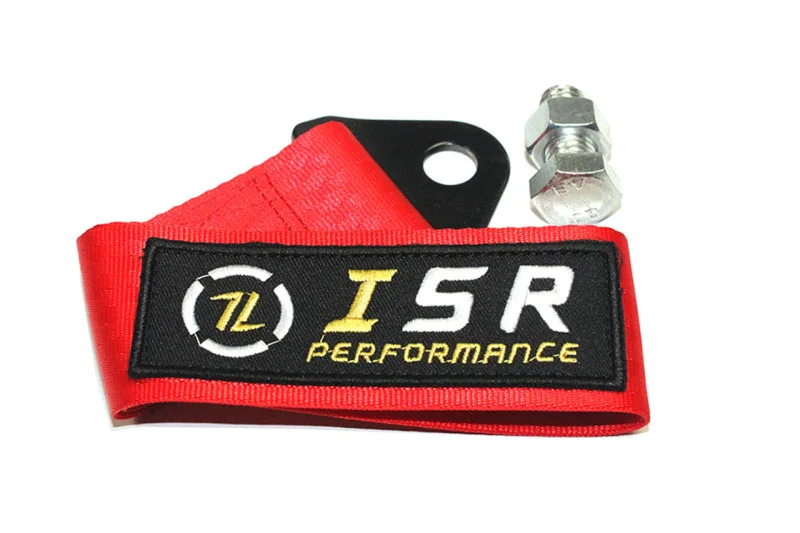ISR Performance IS-TS-R, Universal Racing Tow Strap - Red