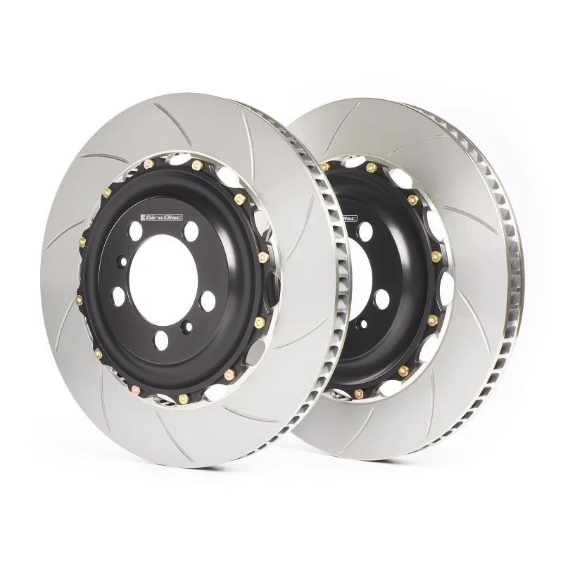 GiroDisc A1-308DS, Mercedes Benz 360mm Dimpled & Slotted Front Rotors