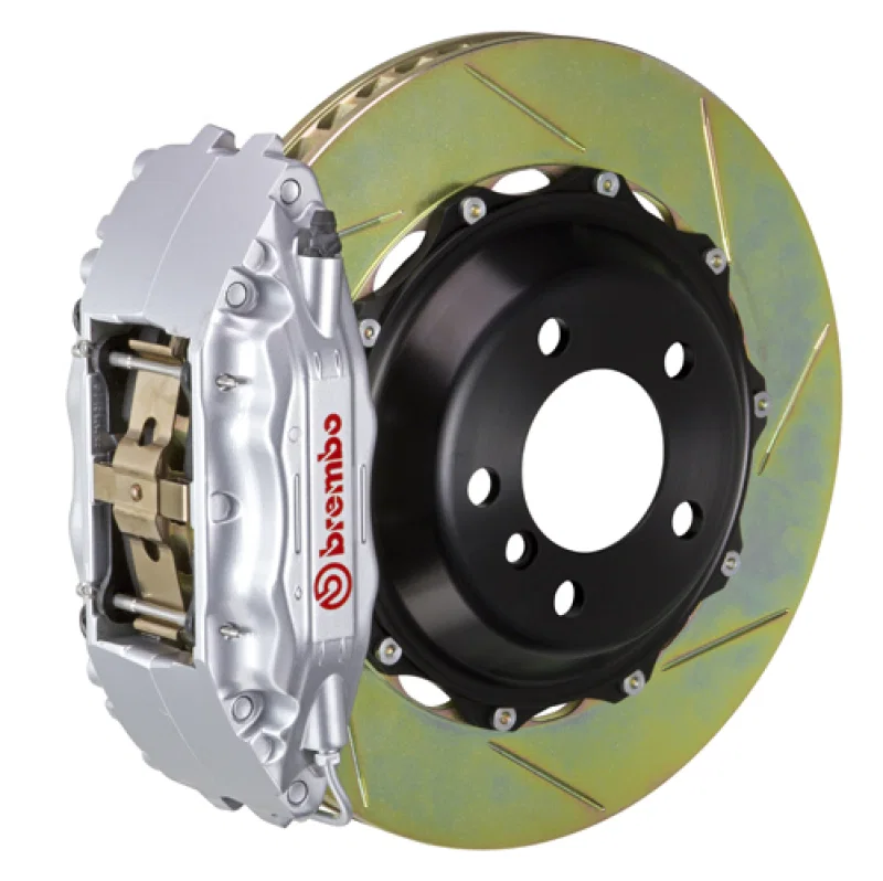Brembo 1B2.8027A3, 00-02 CL500/03-05 S600/03-06 CL600 Fr GT BBK 4Pis Cast 2pc 355x32 2pc Rtr Slot Type1-Silver