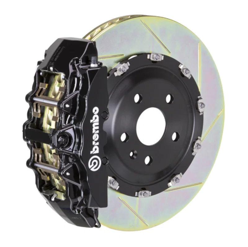 Brembo 1G2.9005A1, 00-02 CL500/03-05 S600/03-06 CL600 Fr GT BBK 8Pis Cast 380x34 2pc Rtr Slot Type1-Black