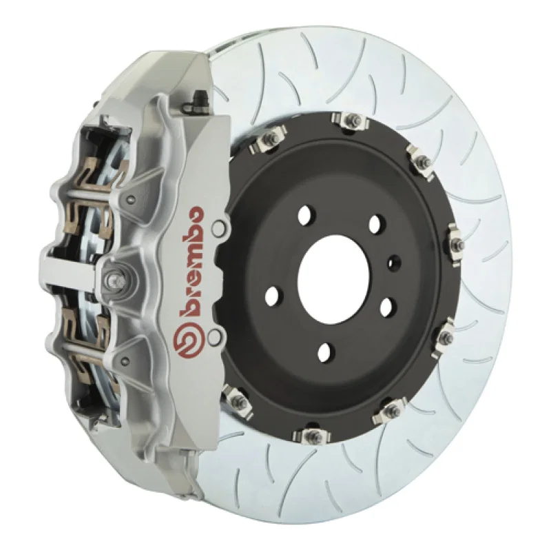 Brembo 1G3.9005A3, 00-02 CL500/03-05 S600/03-06 CL600 Fr GT BBK 8Pis Cast 380x34 2pc Rtr Slot Type3-Silver