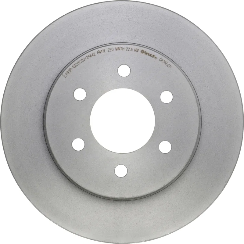 Brembo OE 09.7650.11, 97-02 Dodge Dakota/98-02 Durango Front Premium UV Coated OE Equivalent Rotor