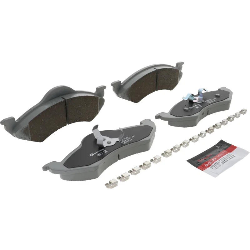 Brembo OE P18005N, 00-02 Dodge Dakota/Durango Front Premium NAO Ceramic OE Equivalent Pad