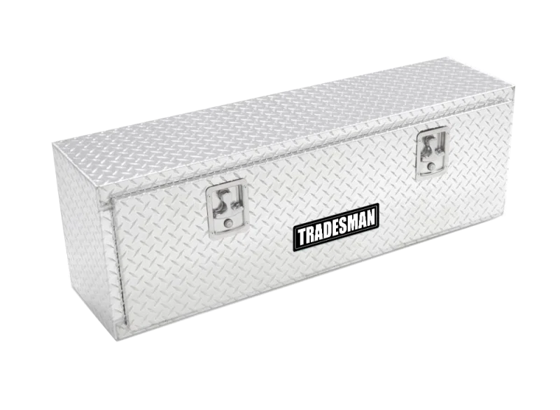 Tradesman 8160, Aluminum Top Mount L-Wing Box (60in.) - Brite