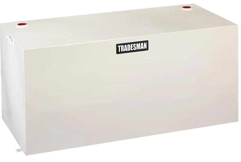 Tradesman 83090, Steel Rectangular Liquid Storage Tank (Full Size) - White