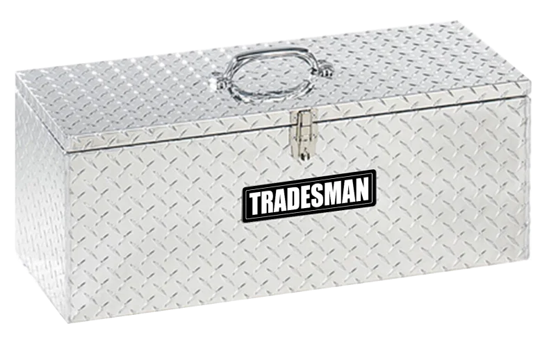 Tradesman 5140, Aluminum Handheld Tool Box (30in.) - Brite
