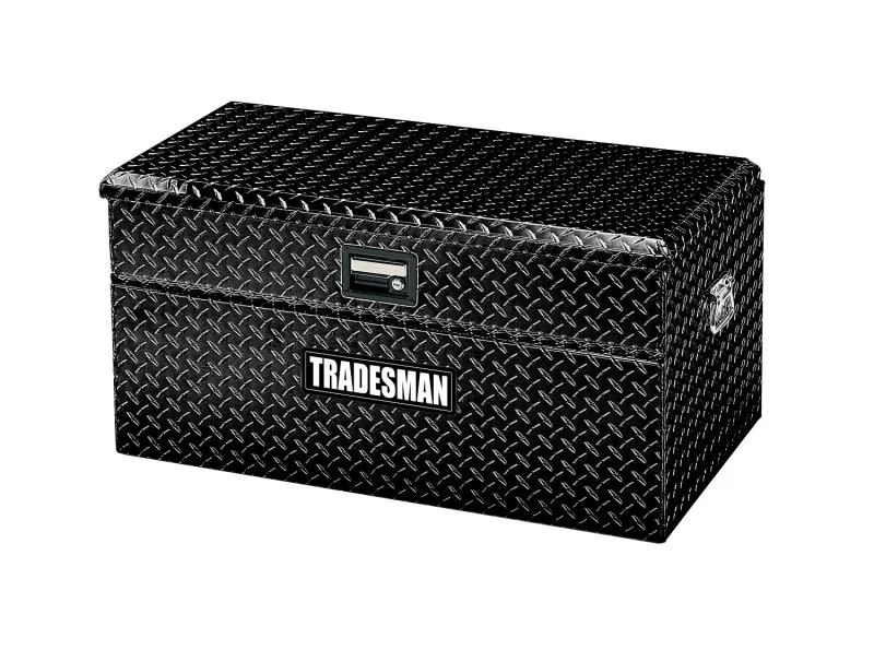 Tradesman 79456WB, Aluminum Flush Mount Truck Tool Box Full/Wide (56in.) - Black