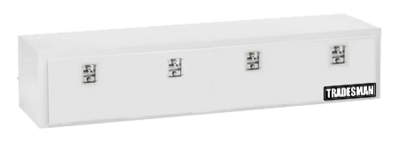 Tradesman 86190, Steel Top Mount Truck Tool Box (90in.) - White