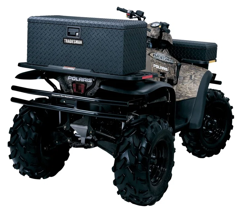 Tradesman 288273BK, Aluminum ATV Flush Mount Storage Box (36in.) - Black