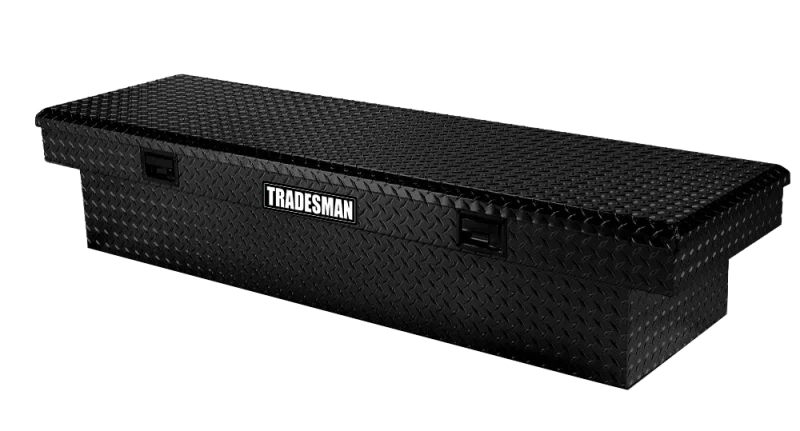 Tradesman 7511101, Aluminum Economy Cross Bed Truck Tool Box (72in.) - Black