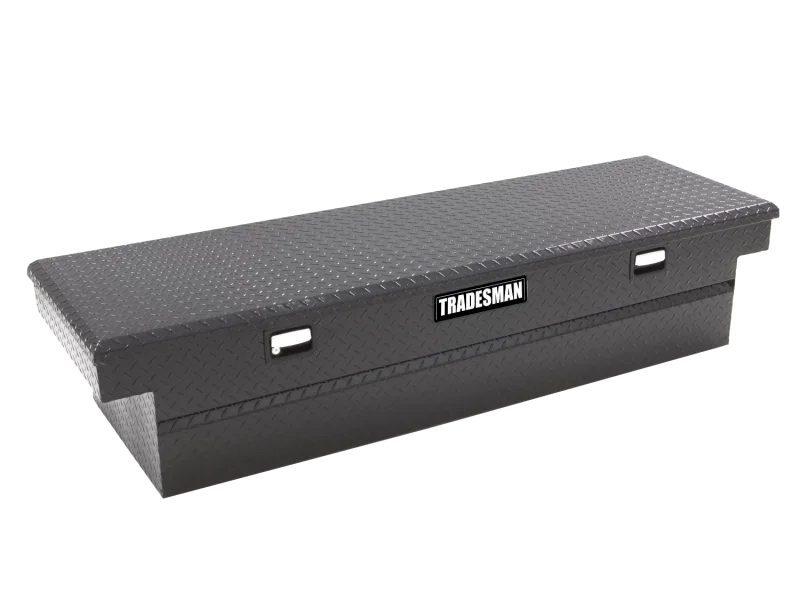 Tradesman 79100T, Aluminum Single Lid Cross Bed Truck Tool Box (70in.) - Black