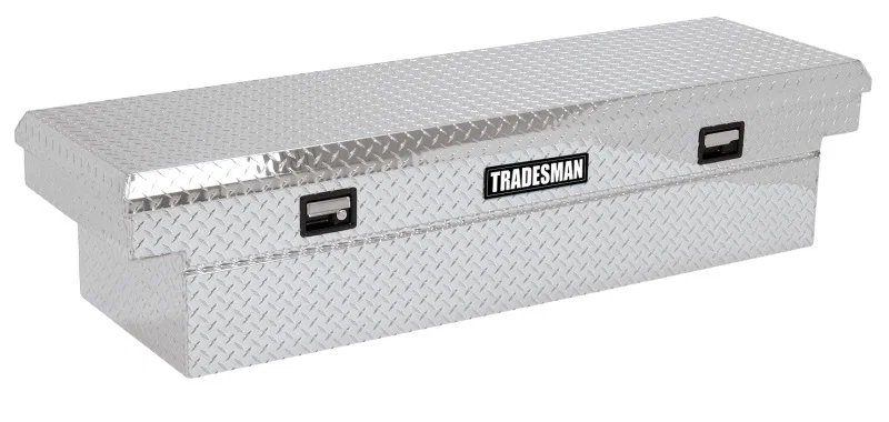 Tradesman 9100T, Aluminum Single Lid Cross Bed Truck Tool Box (70in.) - Brite
