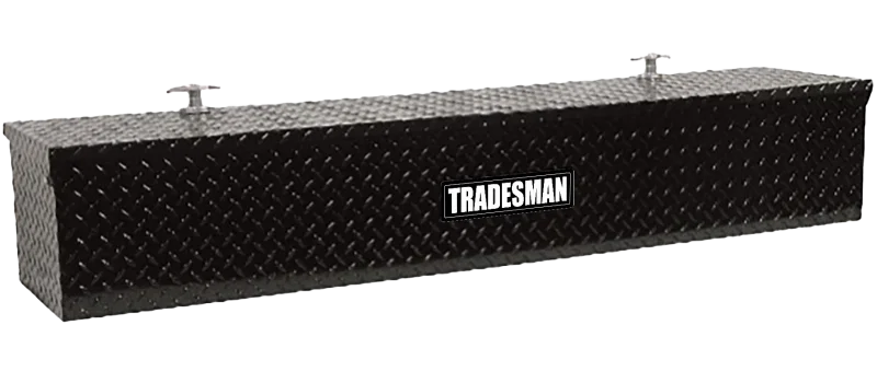 Tradesman 74460FM, Aluminum Flush Mount Truck Tool Box (60in.) - Black
