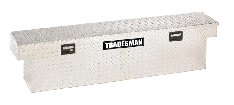 Tradesman 9300T, Aluminum Single Lid Cross Bed Truck Tool Box (63in.) - Brite