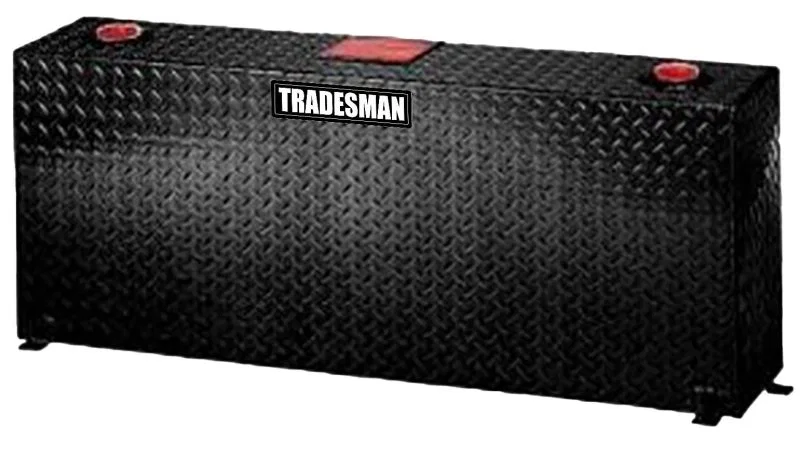 Tradesman 73350, Aluminum Vertical Liquid Storage Tank (50 Gallon Capacity) - Black