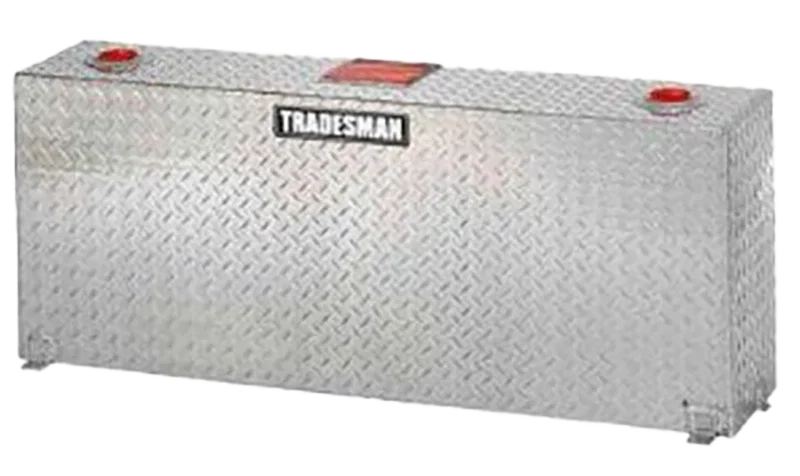 Tradesman 3337, Aluminum Vertical Liquid Storage Tank (37 Gallon Capacity) - Brite
