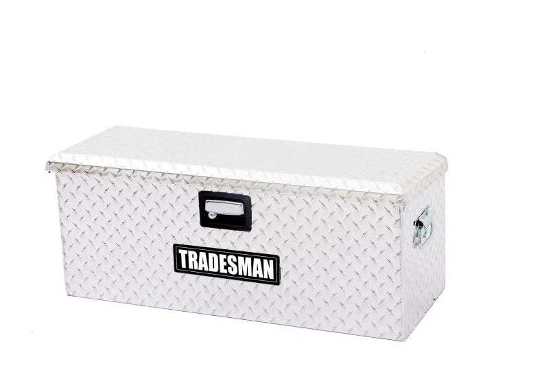Tradesman 288271A, Aluminum ATV Flush Mount Storage Box (32in.) - Brite