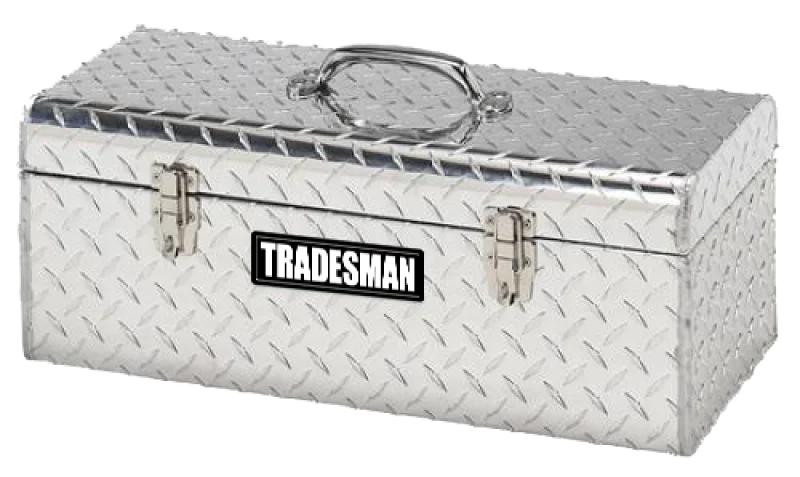 Tradesman 5124T, Aluminum Handheld Tool Box (24in.) - Brite