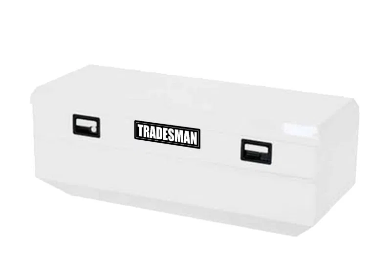 Tradesman 86460, Steel Flush Mount Truck Tool Box (60in.) - White