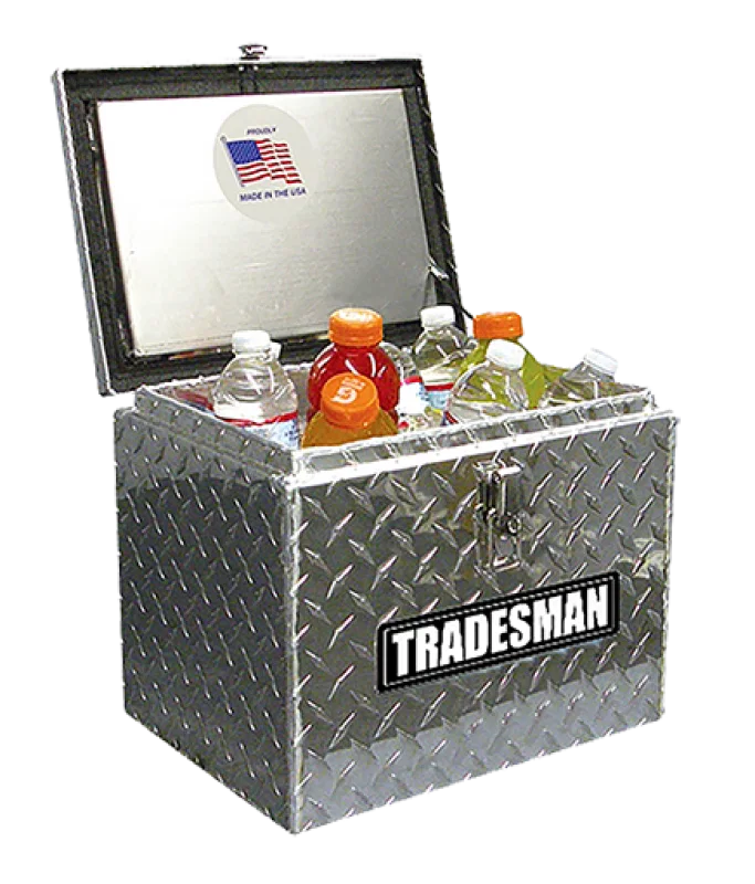 Tradesman 4416, Aluminum Cooler (Small) (20 Quart Capacity) - Brite