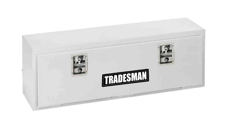 Tradesman 86172, Steel Top Mount Truck Tool Box (72in.) - White